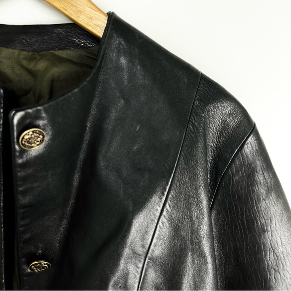 Vintage made in France genuine leather jacket - Picture 7 of 7